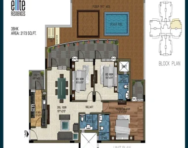 Pareena-the-elite-residences-3-bhk-floor-plan-2173-sq.ft_