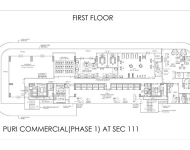 Puri Aerosphere First Floor Plan