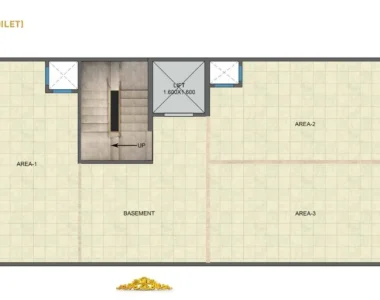 Signature-global-city-81-gurgaon-2-bhk-type-b-basement-plan