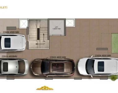 Signature-global-city-81-gurgaon-2-bhk-type-b-stilt-plan