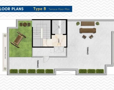 Signature-global-city-92-terrace-floor-plan-2-bhk-type-b