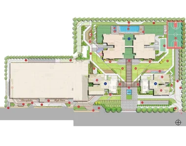 Silverglades-hightown-residences-site-plan