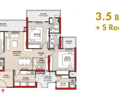 Smart-world-one-dxp-3.5bhk-sq-floor-plan-2050-sq.ft.