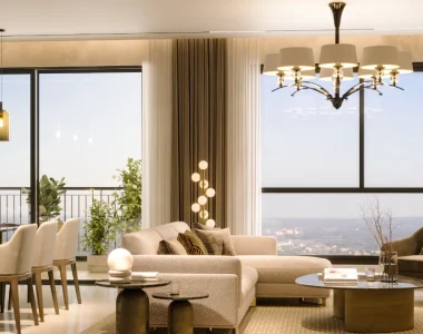 Sobha Crescent Living-and-dining-area