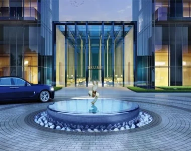 Trump-tower-gurgaon-entrance