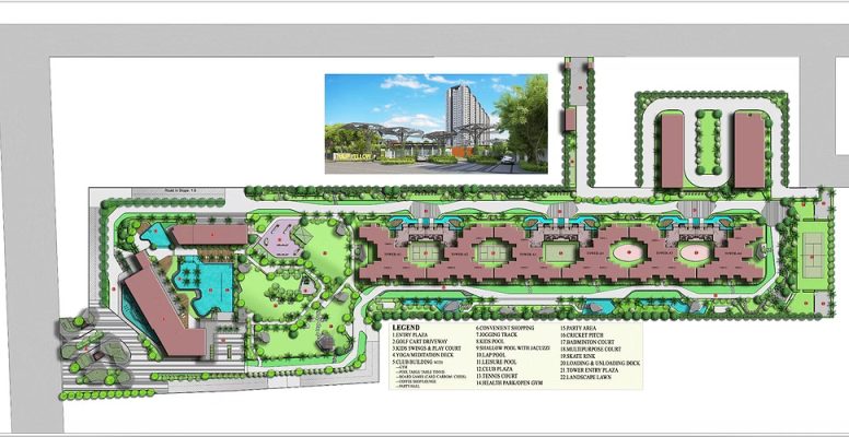 Tulip Yellow Site Plan