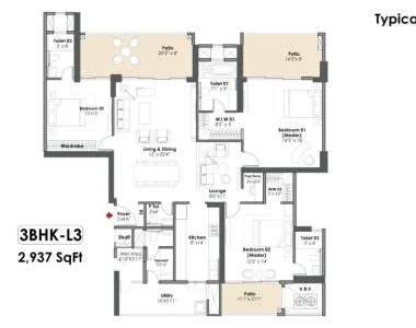 Whiteland-the-aspen-3-bhk-floor-plan-2937-sqft