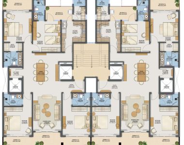 Adani-samsara-ivana-2-0-sector-63-gurgaon-floor-plan-4-bhk