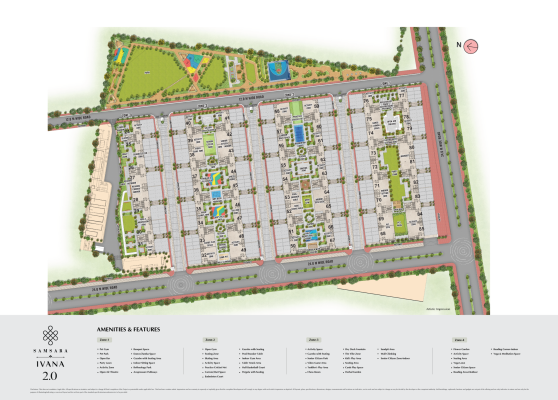 Adani-samsara-ivana-2-0-sector-63-gurgaon-site-plan
