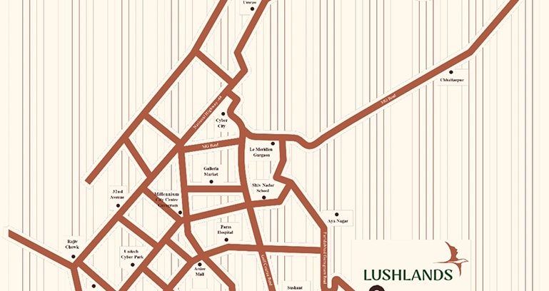 Adani-veris-sector-2-gwal-pahari-gurgaon-location-map