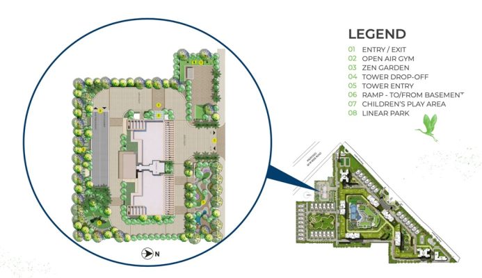 Experion-windchants-nova-sector-112-gurgaon-site-plan