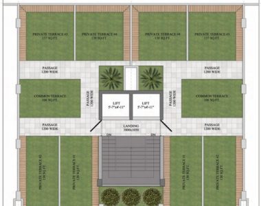 Grace-resilviaa-sector-78-gurgaon-floor-plan-terrace-plan