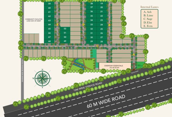 Grace-resilviaa-sector-78-gurgaon-site-plan