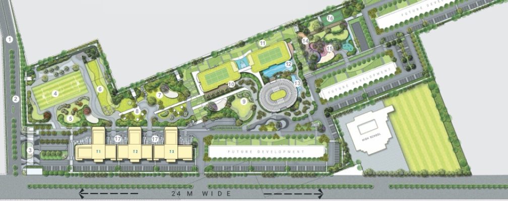 Indiabulls-estate-club-sector-104-gurgaon-site-plan