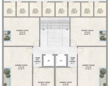Jms-the-majestic-sector-9-manesar-gurgaon-floor-plan-type-a-basement