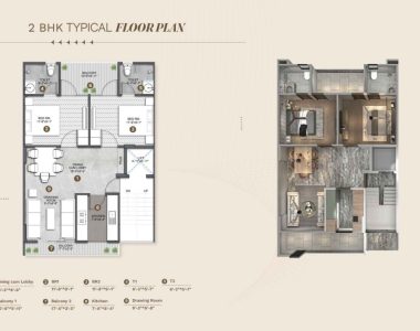 Prime-residences-sector-65-gurgaon-floor-plan-2-bhk-typical