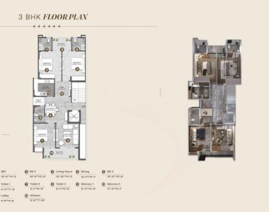 Prime-residences-sector-65-gurgaon-floor-plan-3-bhk