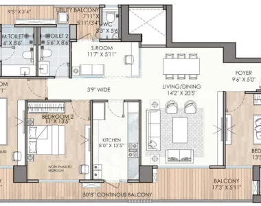 Puri-diplomatic-greens-sector-111-gurgaon-3bhk-3t-s-c