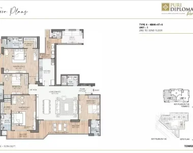 Puri-diplomatic-residences-sector-111-gurgaon-4-bhk