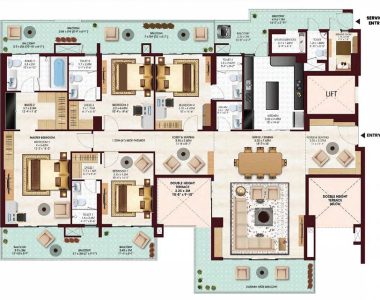 Risland-sky-mansion-chhatarpur-delhi-floor-plan-4-bhk-type-c