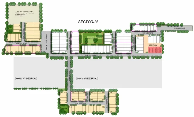 Rof_jbp_green_meadows_sector_35_36_sohna_axiom_site_plan