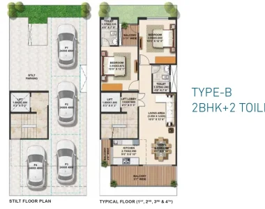 Signature-global-park-4-5-sector-36-gurgaon-floor-plan-2-bhk-2t
