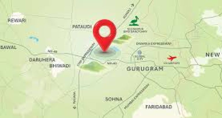 Smartworld-natures-court-manesar-location-map