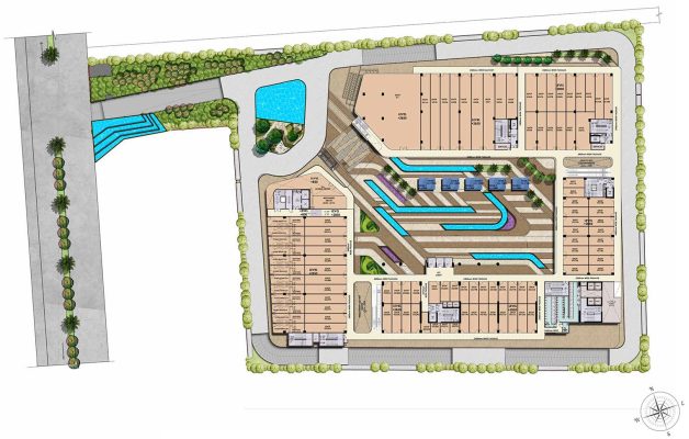 Spj-vedatam-sector-14-gurgaon-site-plan