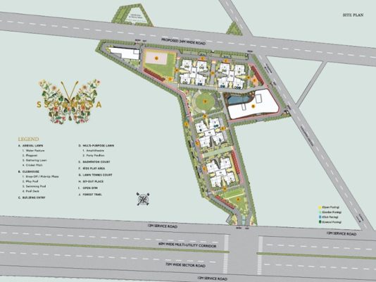 Ss-camasa-sector-90-gurgaon-site-plan