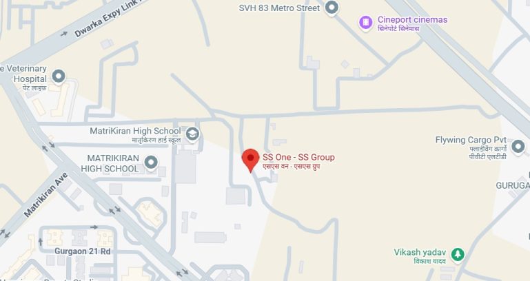 Ss-one-sector-83-gurgaon-location-map