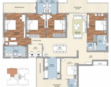 Tulip-crimson-sector-70-gurgaon-floor-plan-4-bhk-1